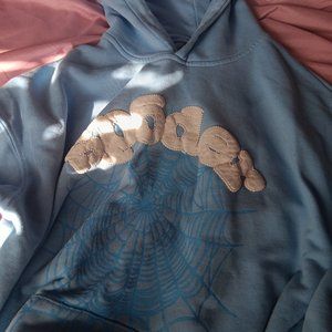 Baby Blue Sp5der hoodie